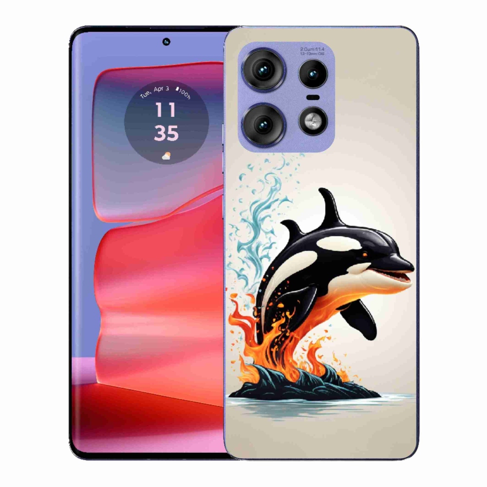Zselés borítás mmCase a Motorola Edge 50 Pro készülékhez - gyémánt