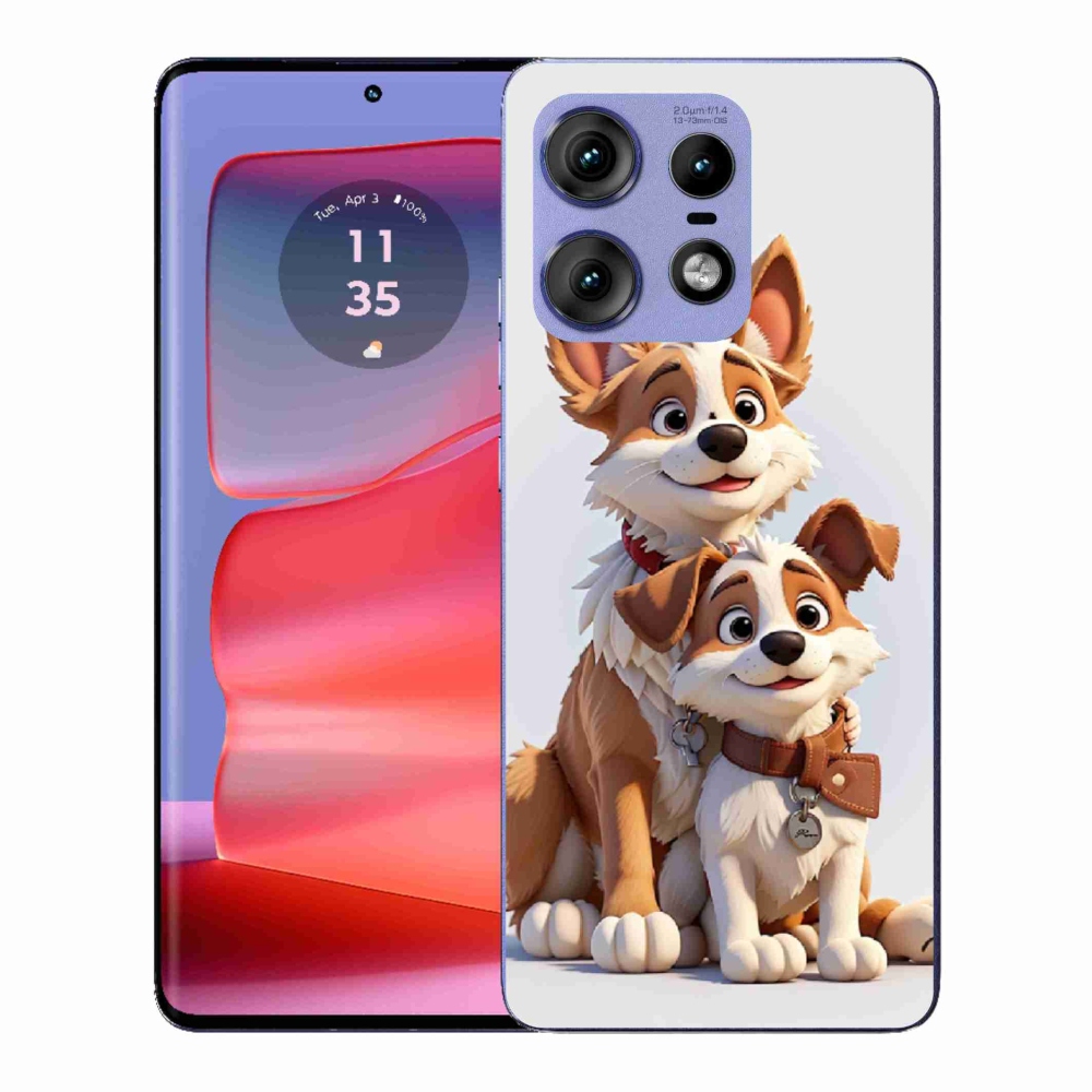 Zselés borítás mmCase a Motorola Edge 50 Pro készülékhez - rajz psi