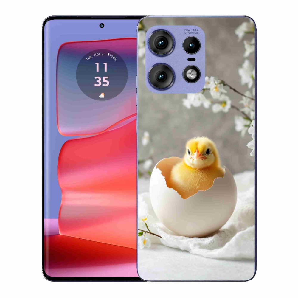 Gél védőburkolat mmCase a Motorola Edge 50 Pro készülékhez - csaj