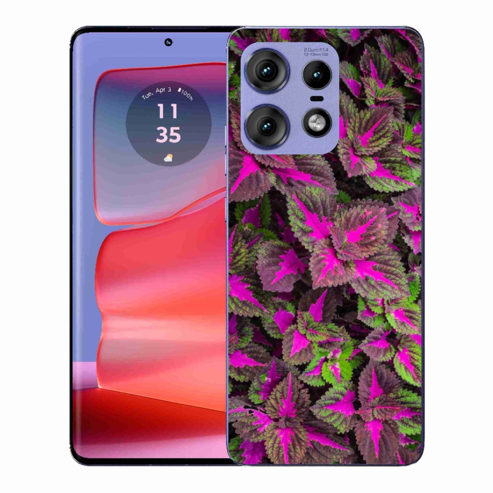 Zselés borítás mmCase a Motorola Edge 50 Pro készülékhez - virág 10