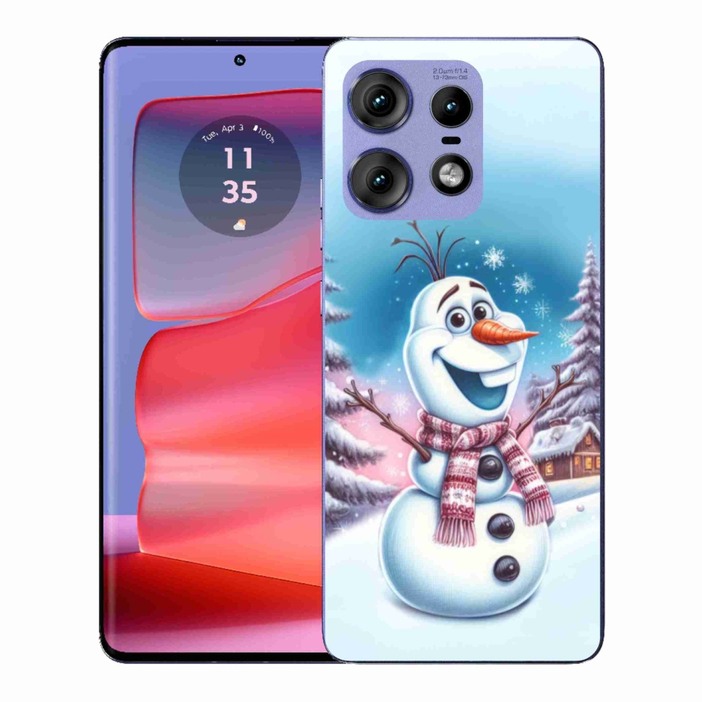 Zselés borítás mmCase a Motorola Edge 50 Pro készülékhez - jégkirályság