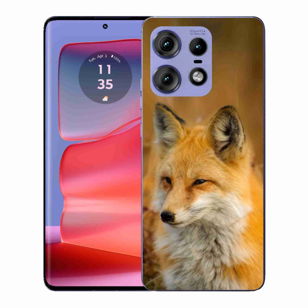 Gél védőburkolat mmCase a Motorola Edge 50 Pro készülékhez - fox