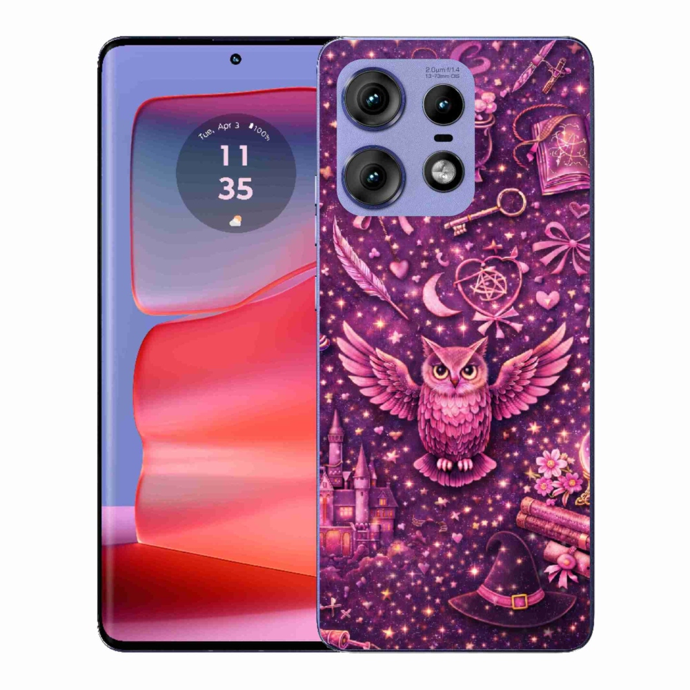 Zselés borítás mmCase a Motorola Edge 50 Pro készülékhez - varázslatos világ