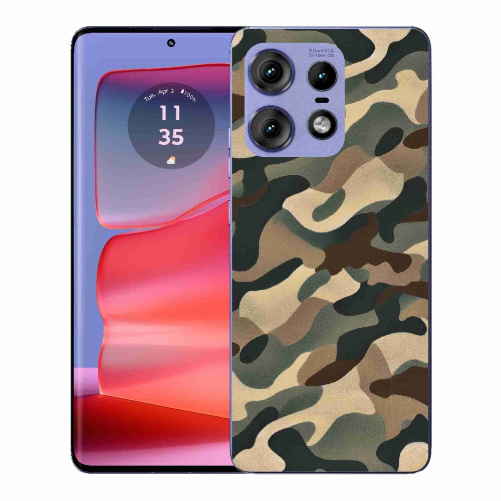 Zselés borítás mmCase a Motorola Edge 50 Pro készülékhez - álcázó minta 11