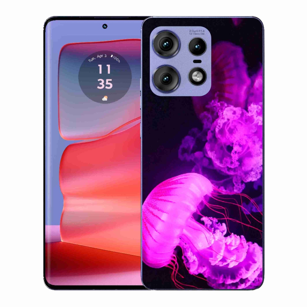 Zselés tok mmCase a Motorola Edge 50 Pro készülékhez - medúza 1