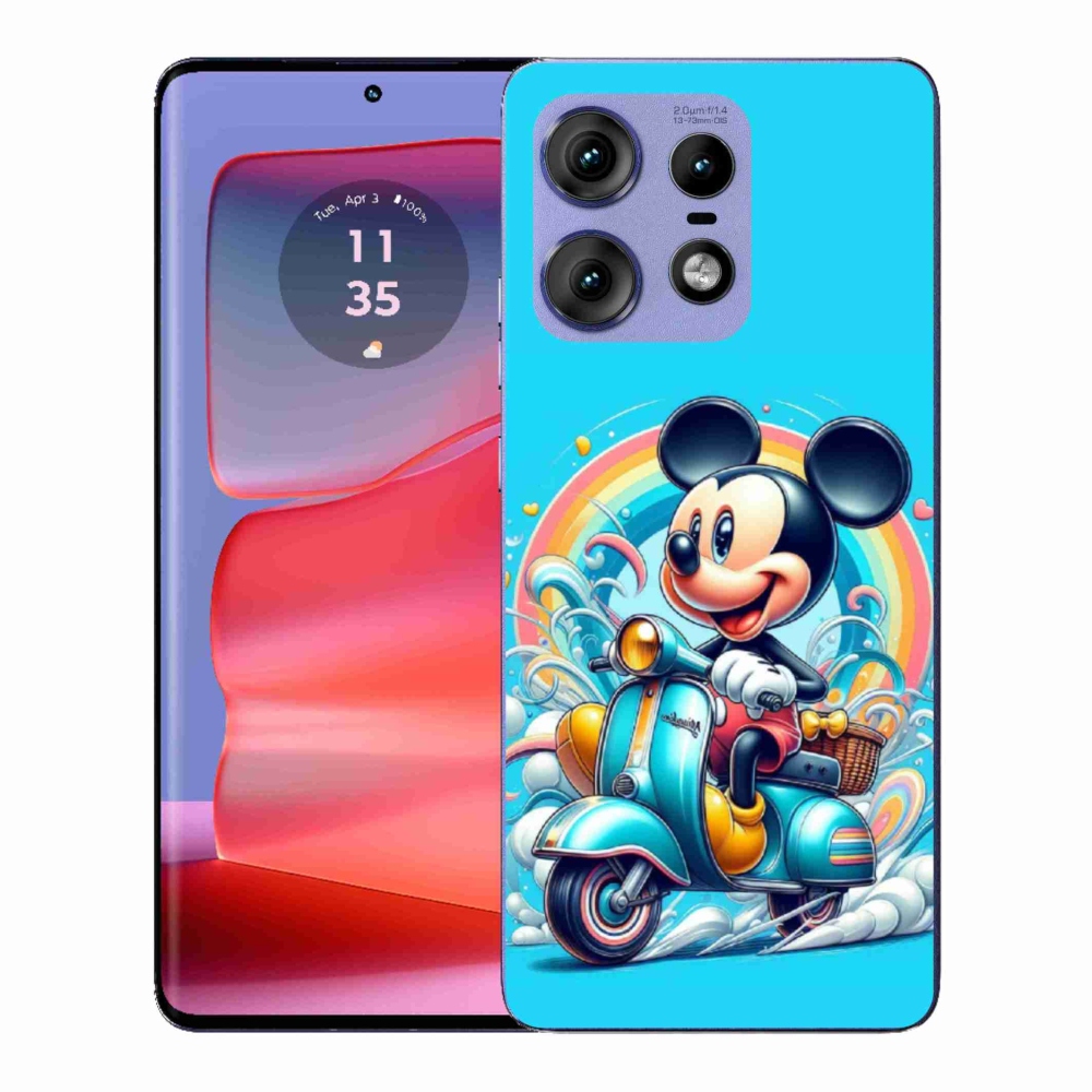 Zselés borítás mmCase a Motorola Edge 50 Pro készülékhez - mickey mouse 2