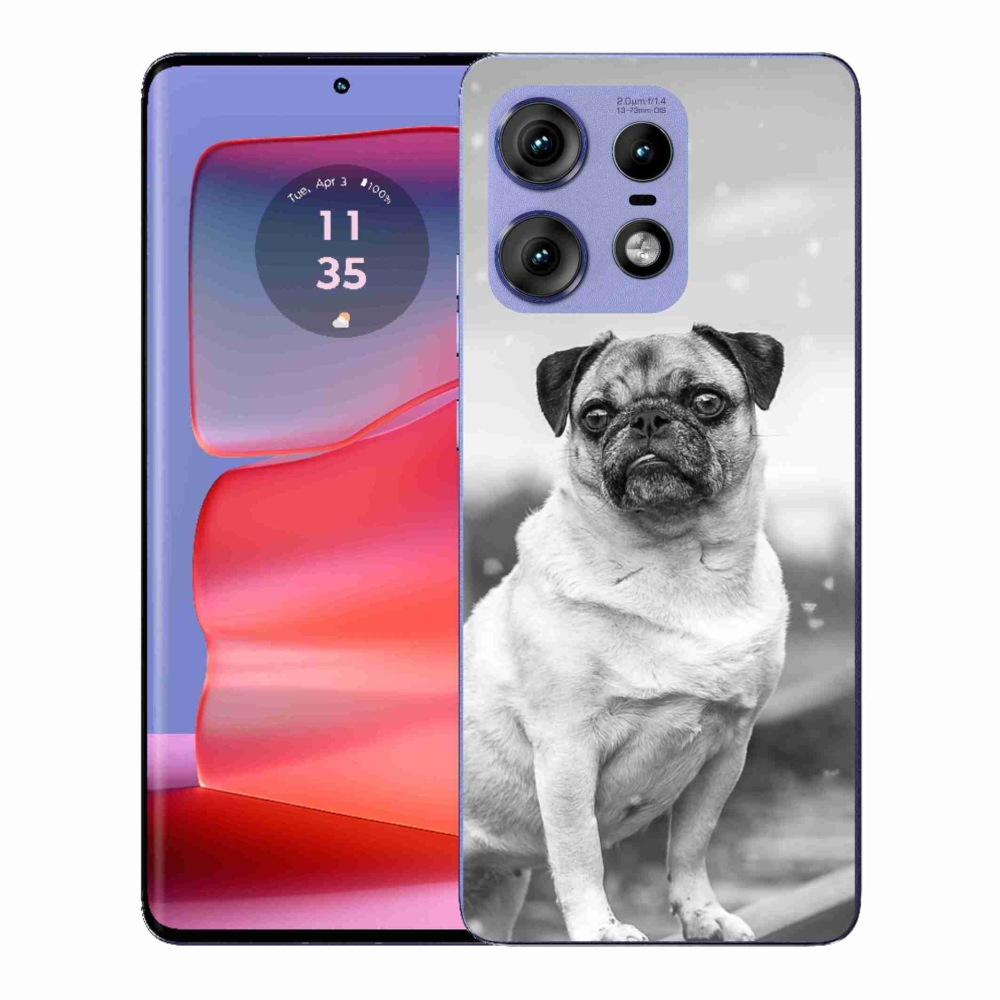 Zselés borítás mmCase a Motorola Edge 50 Pro készülékhez - mopsz
