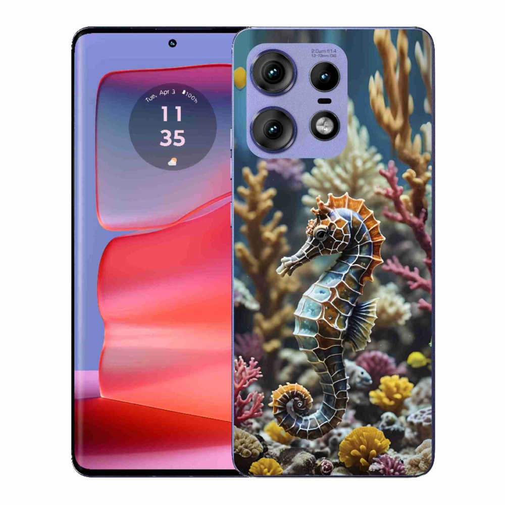 Zselés borítás mmCase a Motorola Edge 50 Pro készülékhez - csikóhal 2