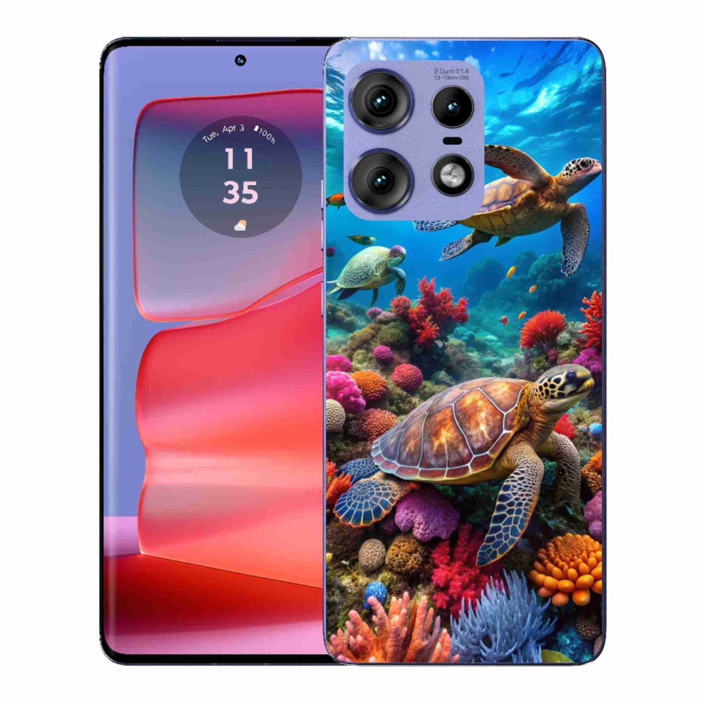 Zselés borítás mmCase a Motorola Edge 50 Pro készülékhez - Sea World 2