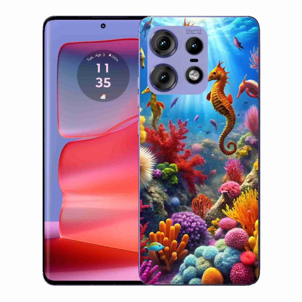 Zselés borítás mmCase a Motorola Edge 50 Pro készülékhez - Sea World 3