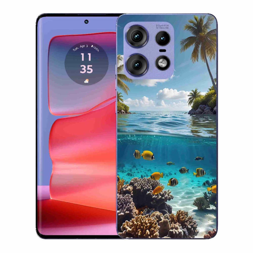 Zselés borítás mmCase a Motorola Edge 50 Pro készülékhez - Sea World 4