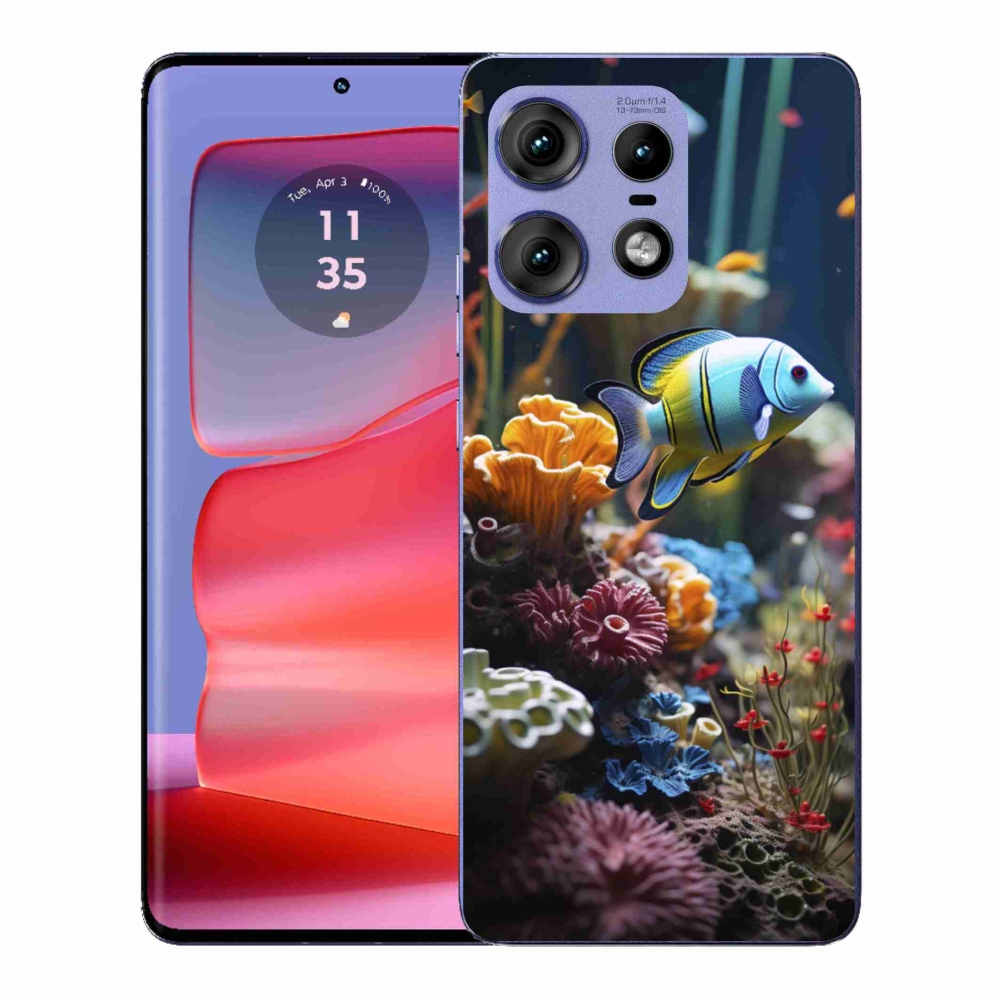 Zselés borítás mmCase a Motorola Edge 50 Pro készülékhez - Sea World 5