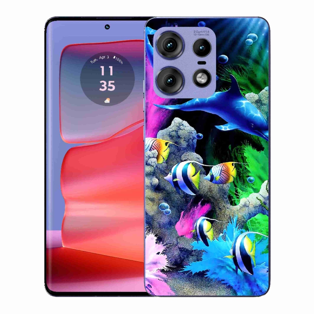 Zselés borítás mmCase a Motorola Edge 50 Pro készülékhez - Sea World