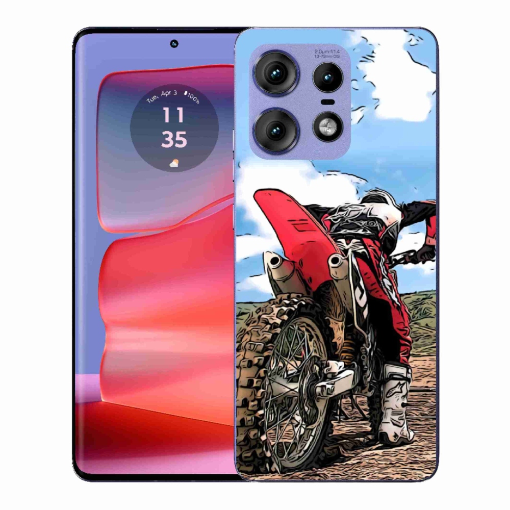 Gél védőhuzat mmCase a Motorola Edge 50 Pro készülékhez - moto