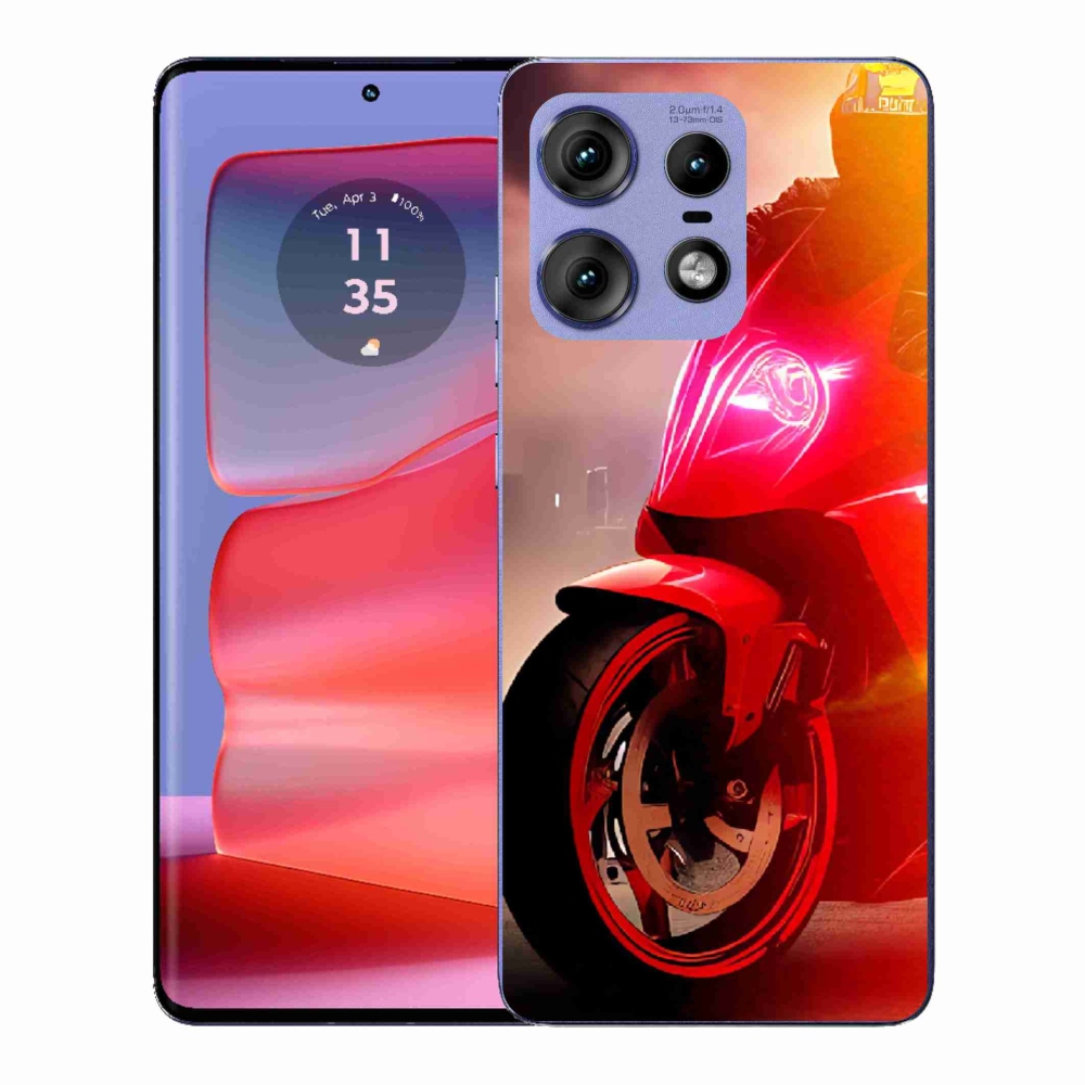 Gél védőburkolat mmCase a Motorola Edge 50 Pro készülékhez - motorkerékpár
