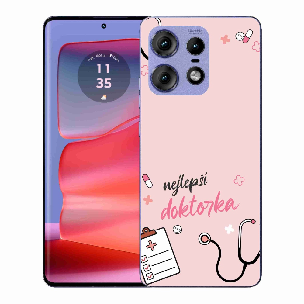 Gél védőburkolat mmCase a Motorola Edge 50 Pro készülékhez - Best Doctor