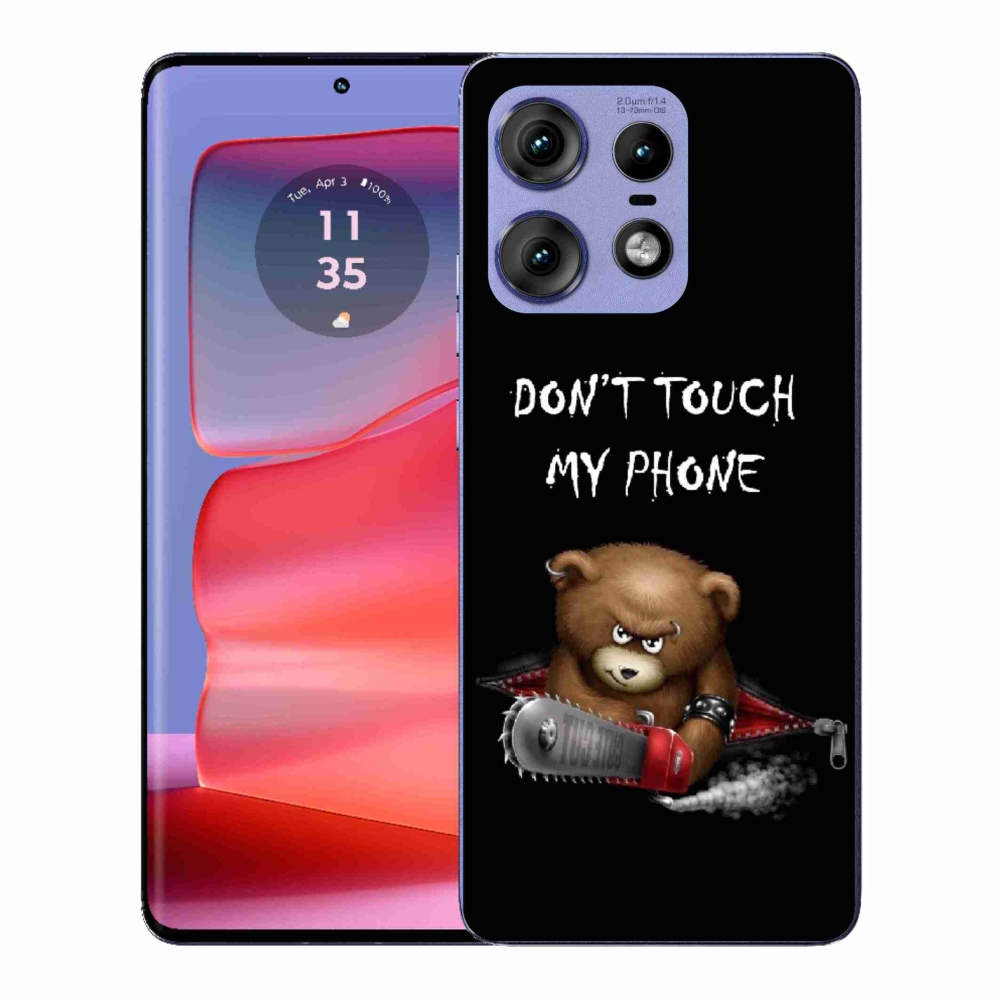 Gél védőburkolat mmCase a Motorola Edge 50 Pro készülékhez - ne érintse meg a telefont