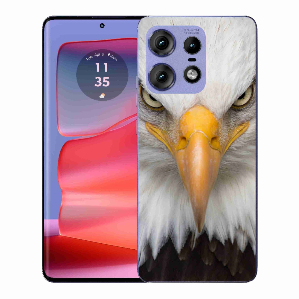 Gél védőburkolat mmCase a Motorola Edge 50 Pro készülékhez - eagle