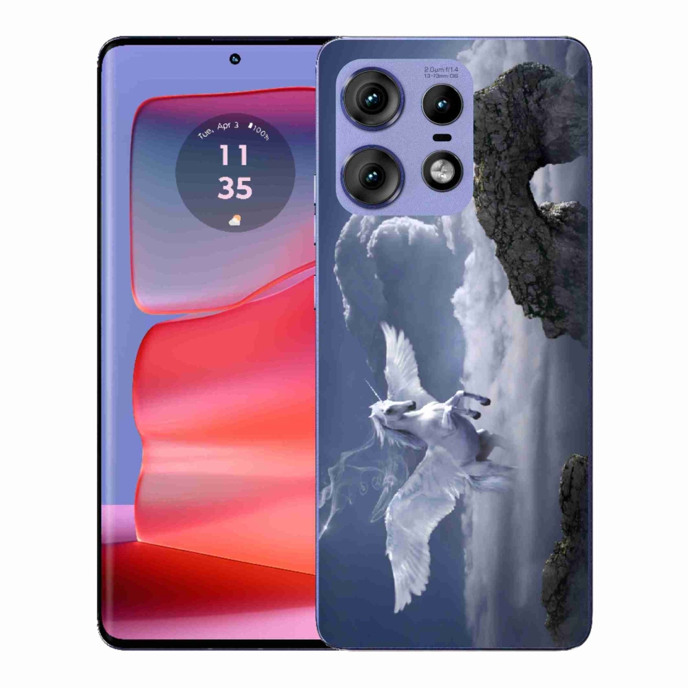 Zselés borítás mmCase a Motorola Edge 50 Pro készülékhez - pegazus