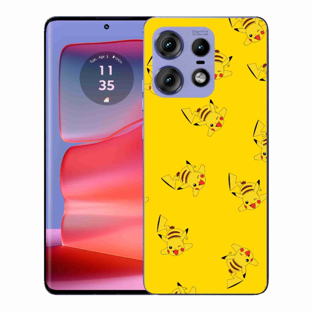 Zselés borítás mmCase a Motorola Edge 50 Pro készülékhez - pikachu