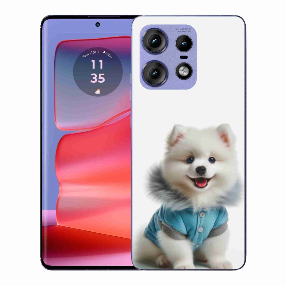 Zselés borítás mmCase a Motorola Edge 50 Pro készülékhez - pomerániai