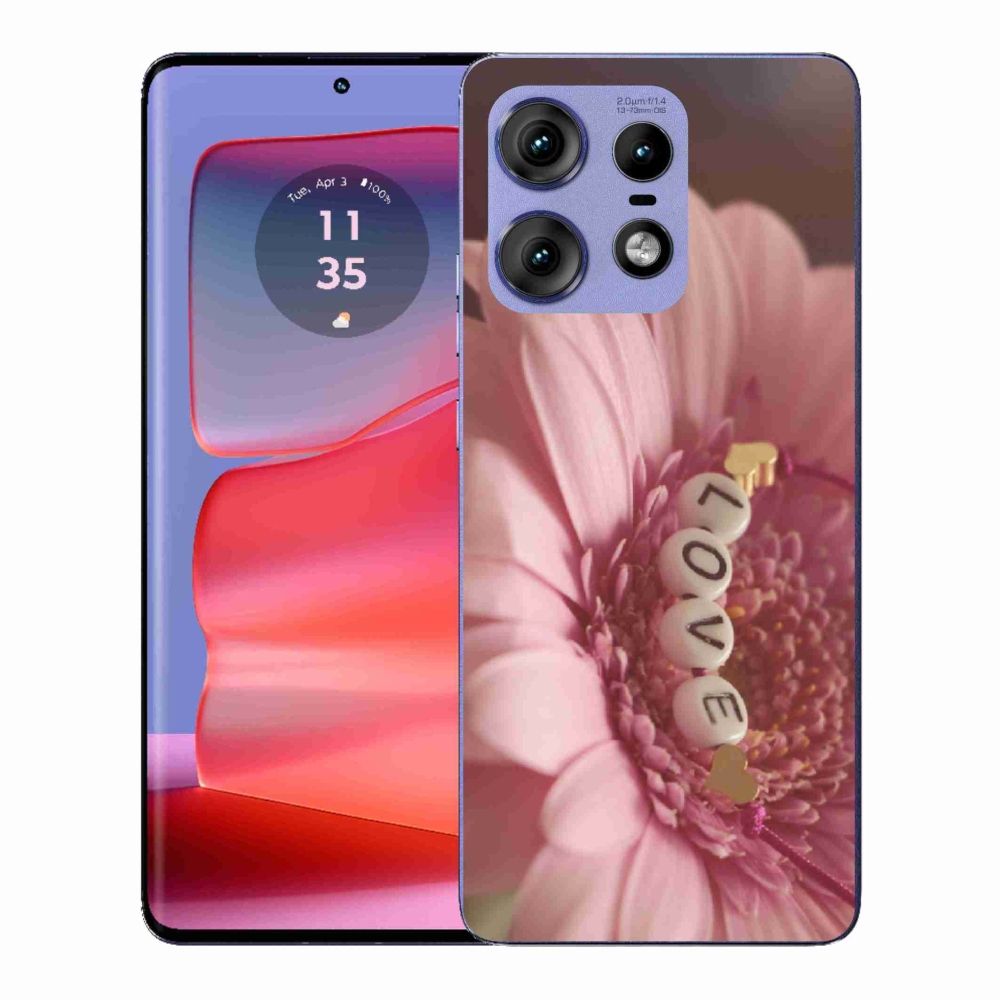Gél borítás mmCase a Motorola Edge 50 Pro készülékhez - függő szerelem