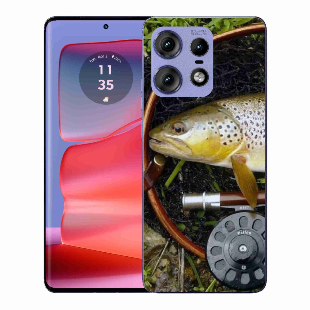 Zselés borítás mmCase a Motorola Edge 50 Pro készülékhez - trout 2