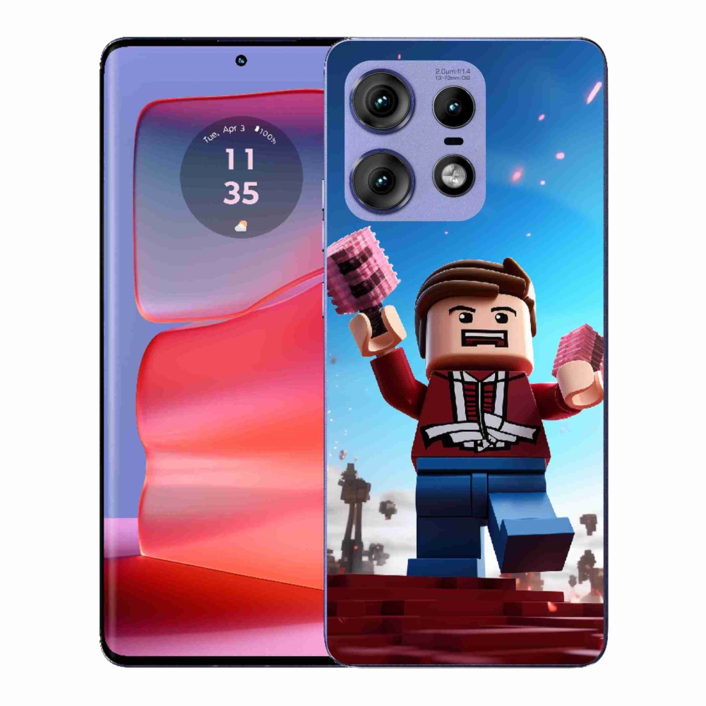 Zselés borítás mmCase a Motorola Edge 50 Pro készülékhez - roblox 2