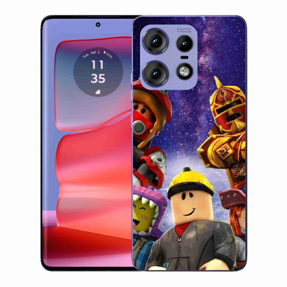 Zselés borítás mmCase a Motorola Edge 50 Pro készülékhez - roblox 3