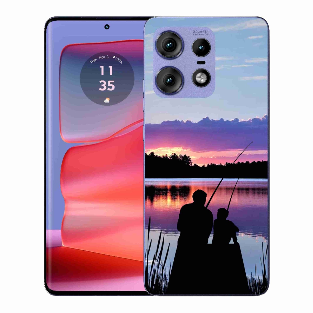 Gél védőburkolat mmCase a Motorola Edge 50 Pro készülékhez - halászat 2