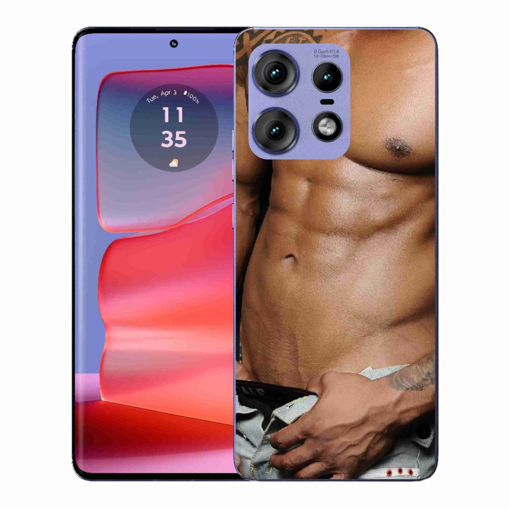 Gél védőburkolat mmCase a Motorola Edge 50 Pro készülékhez - szexi férfi