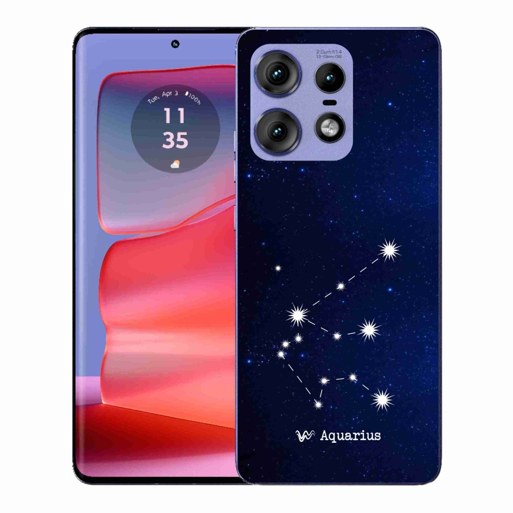 Zselés borítás mmCase a Motorola Edge 50 Pro készülékhez - Aquarius