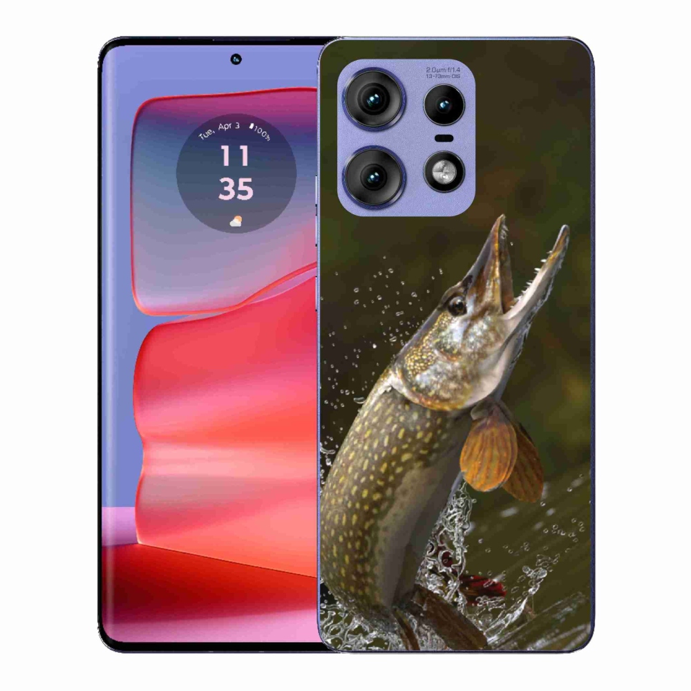 Zselés tok mmCase a Motorola Edge 50 Pro készülékhez - csuka
