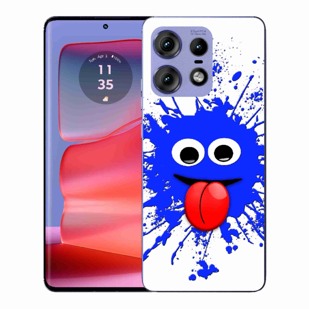 Gél védőburkolat mmCase a Motorola Edge 50 Pro készülékhez - szellem