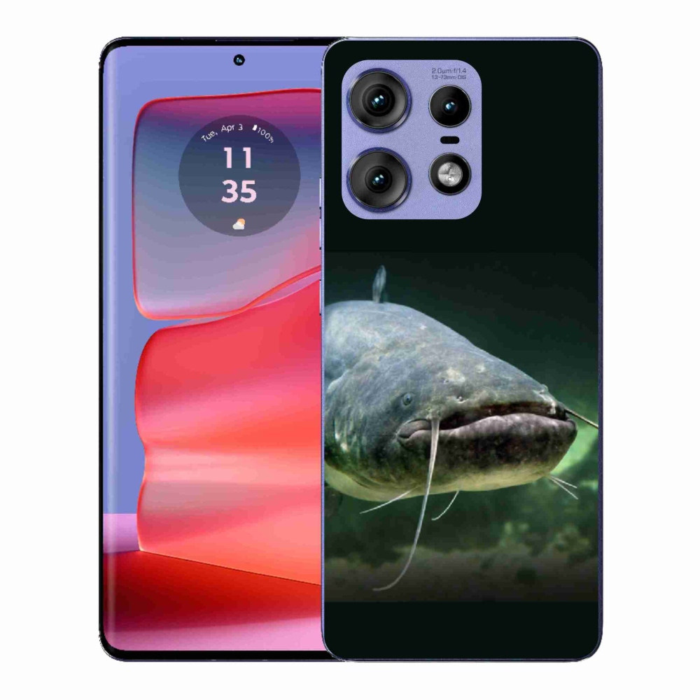 Zselés borítás mmCase a Motorola Edge 50 Pro készülékhez - harcsa