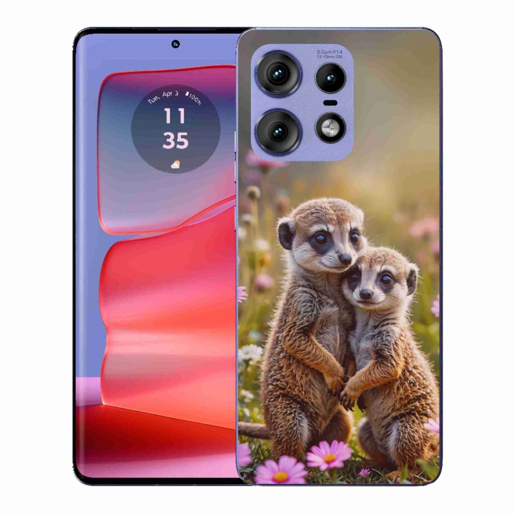 Zselés borítás mmCase a Motorola Edge 50 Pro készülékhez - suricate duo