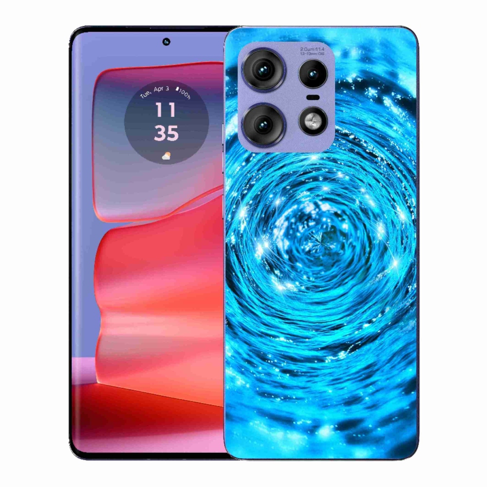 Zselés borítás mmCase a Motorola Edge 50 Pro készülékhez - water vortex