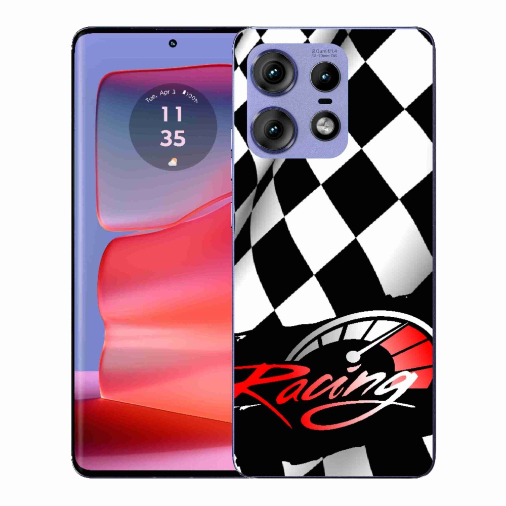 Gél védőburkolat mmCase a Motorola Edge 50 Pro készülékhez - versenyzés