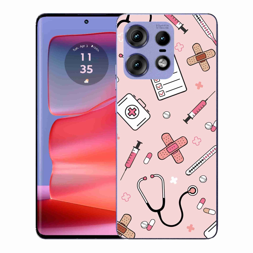 Zselés borítás mmCase a Motorola Edge 50 Pro készülékhez - egészség 2