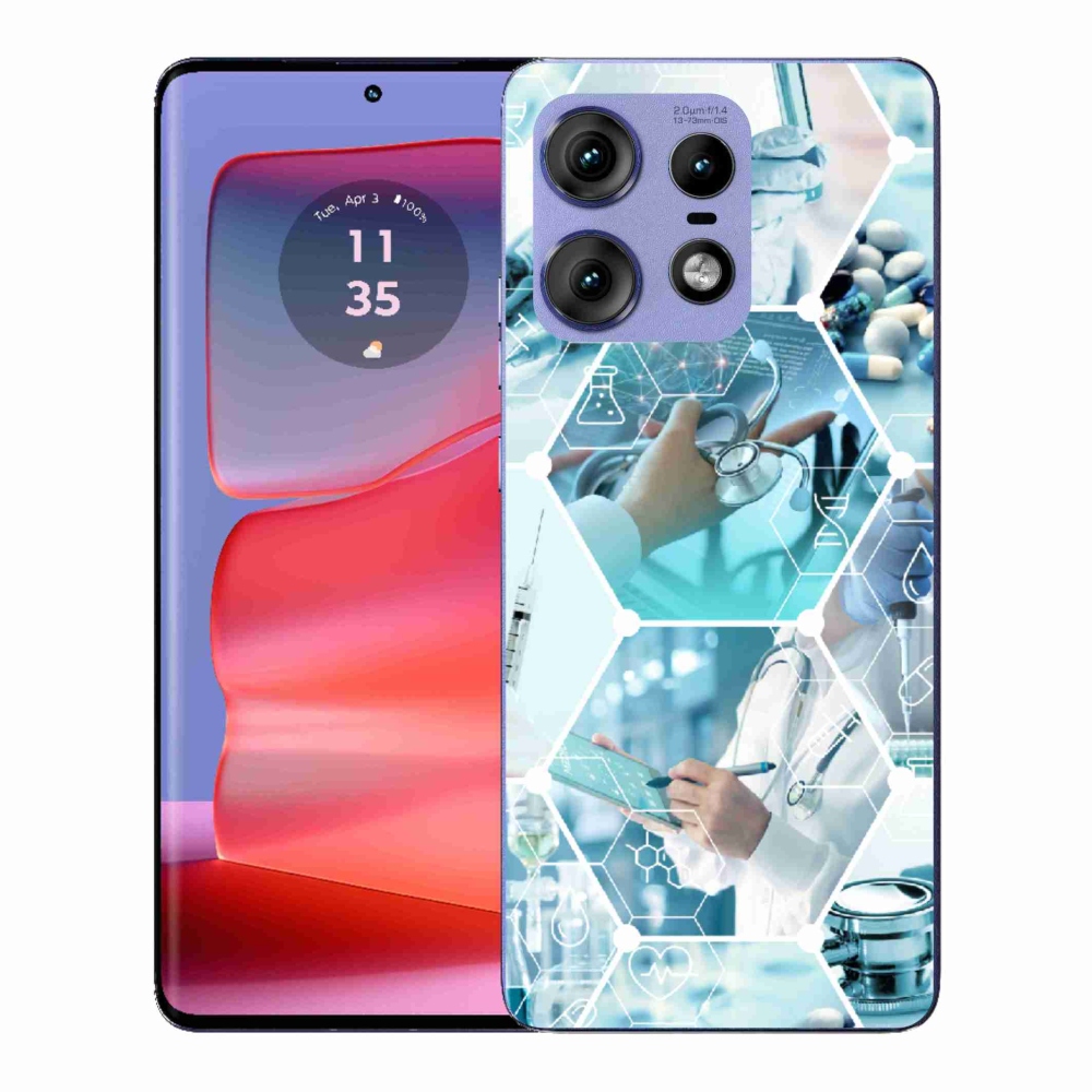 Gélburkolat mmCase a Motorola Edge 50 Pro készülékhez - Egészségügy