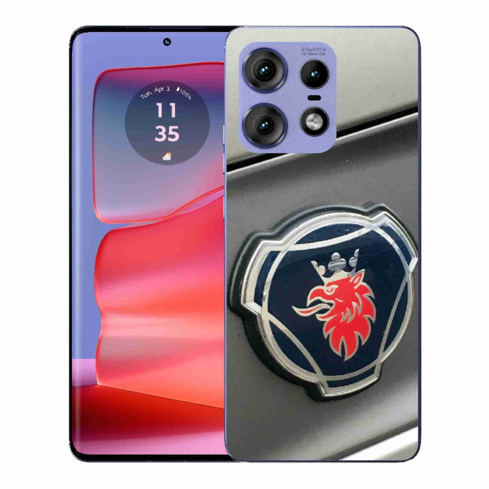 Zselés borítás mmCase a Motorola Edge 50 Pro készülékhez - Emblem 2