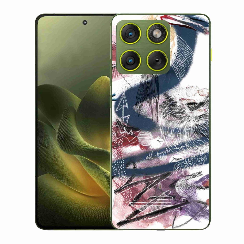Zselés borítás mmCase a Motorola Edge 70 készülékhez - absztrakt motívum 28