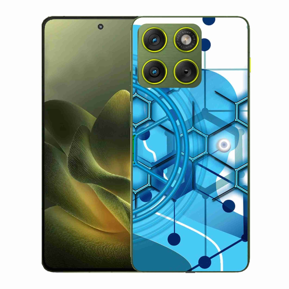 Zselés borítás mmCase a Motorola Edge 70 készülékhez - absztrakt minta 2