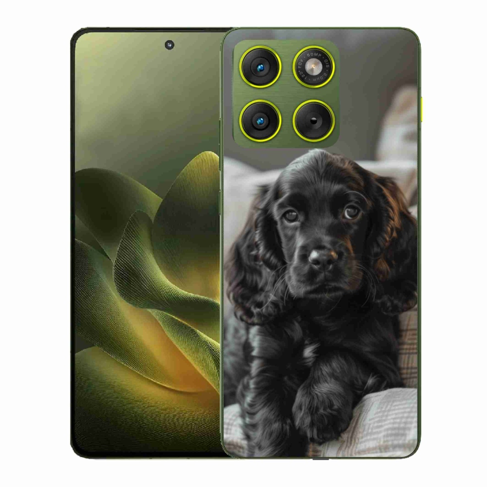 Zselés borítás mmCase a Motorola Edge 70 készülékhez - Angol Cocker Spaniel