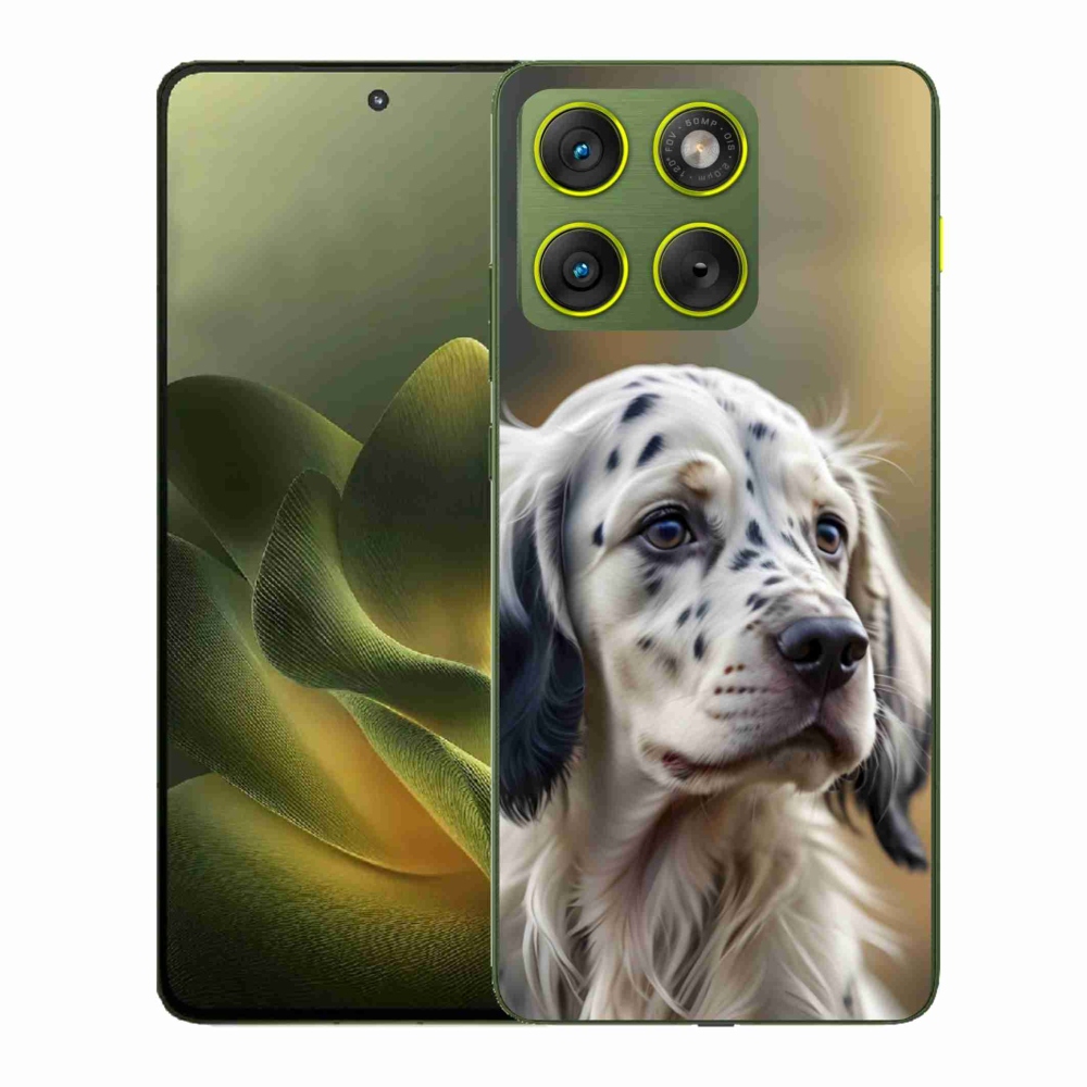 Zselés borítás mmCase a Motorola Edge 70 készülékhez - English Setter