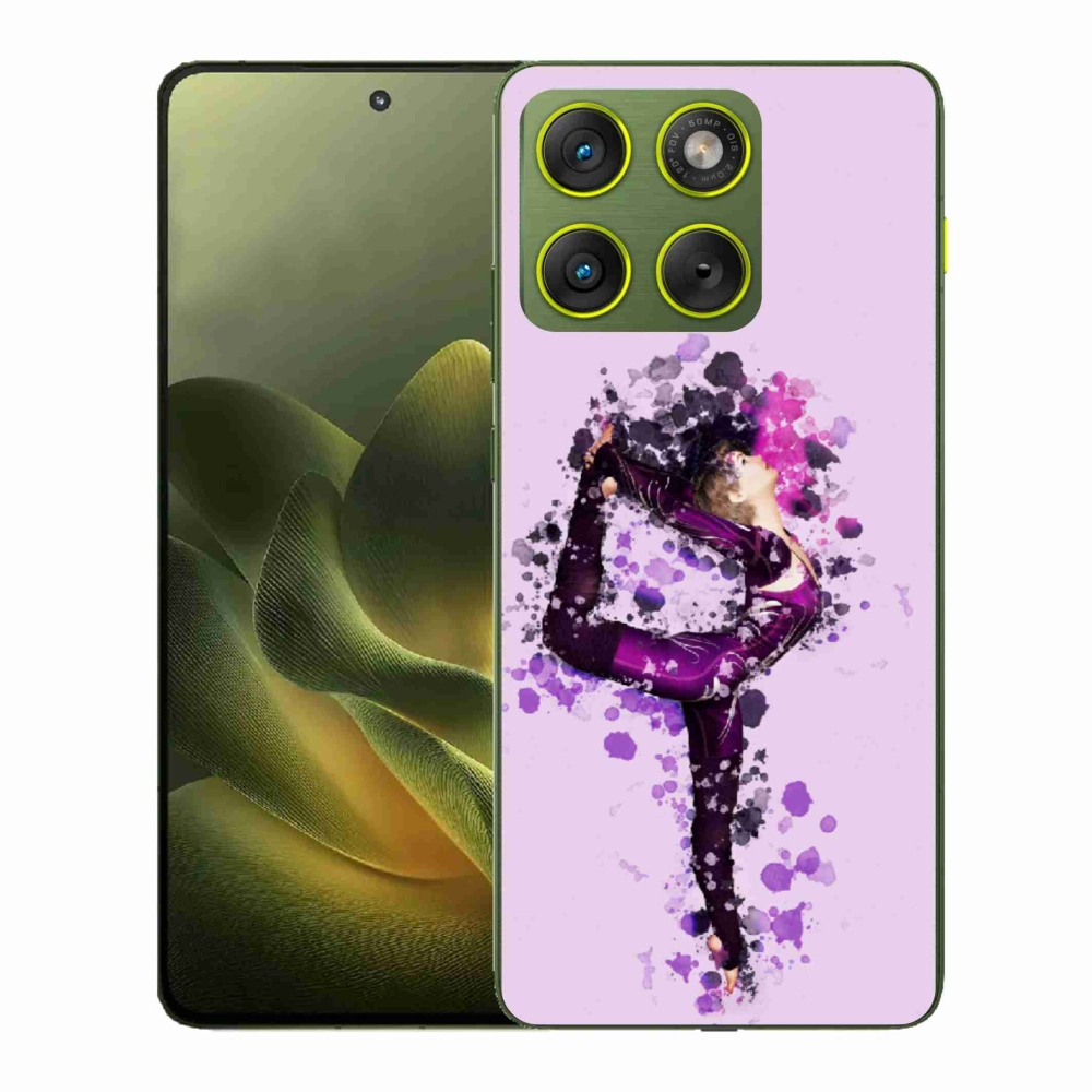Zselés borítás mmCase a Motorola Edge 70 készülékhez - balerina