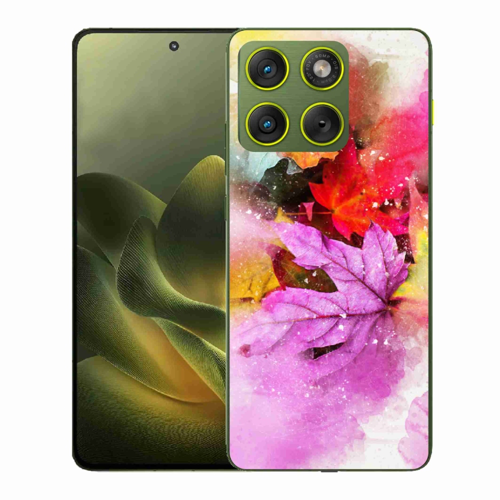 Zselés borító mmCase a Motorola Edge 70 készülékhez - színes lapok