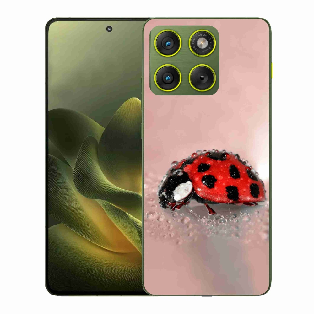 Zselés borítás mmCase a Motorola Edge 70 készülékhez - katicabogár