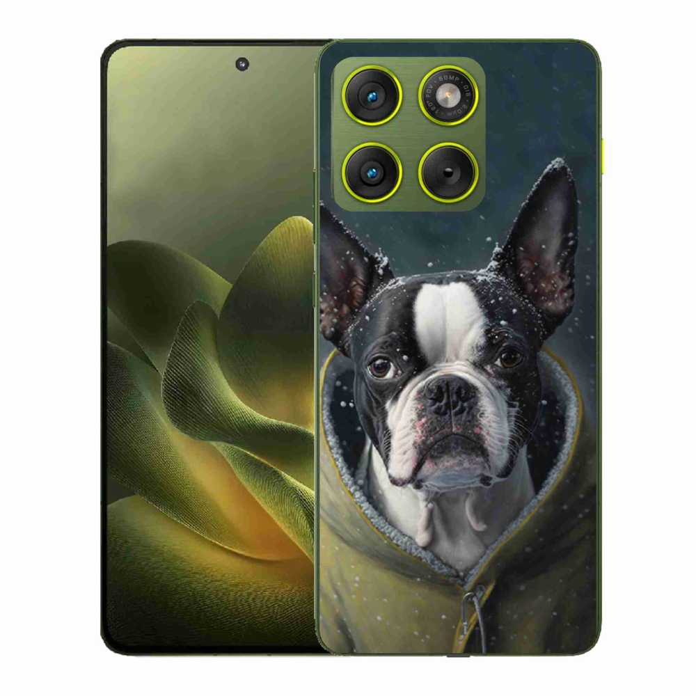 Zselés borítás mmCase a Motorola Edge 70 készülékhez - bulldog