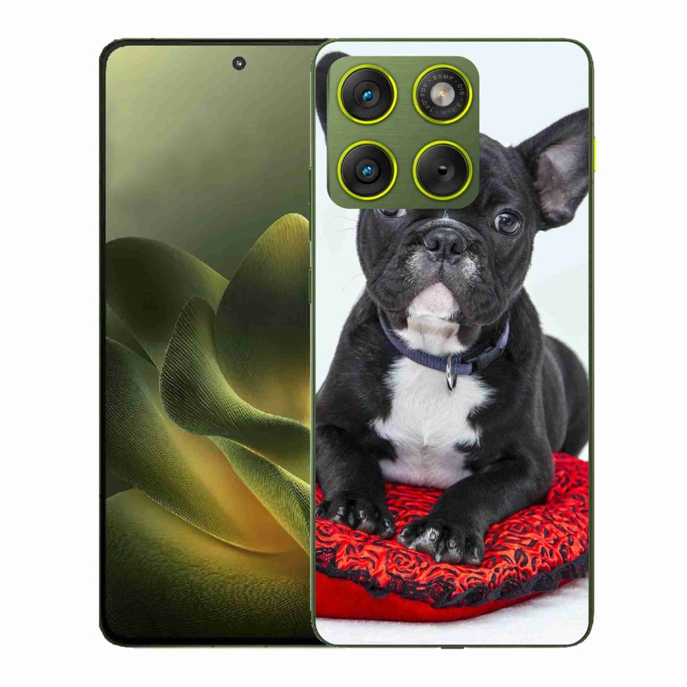 Zselés borítás mmCase a Motorola Edge 70 készülékhez - bulldog